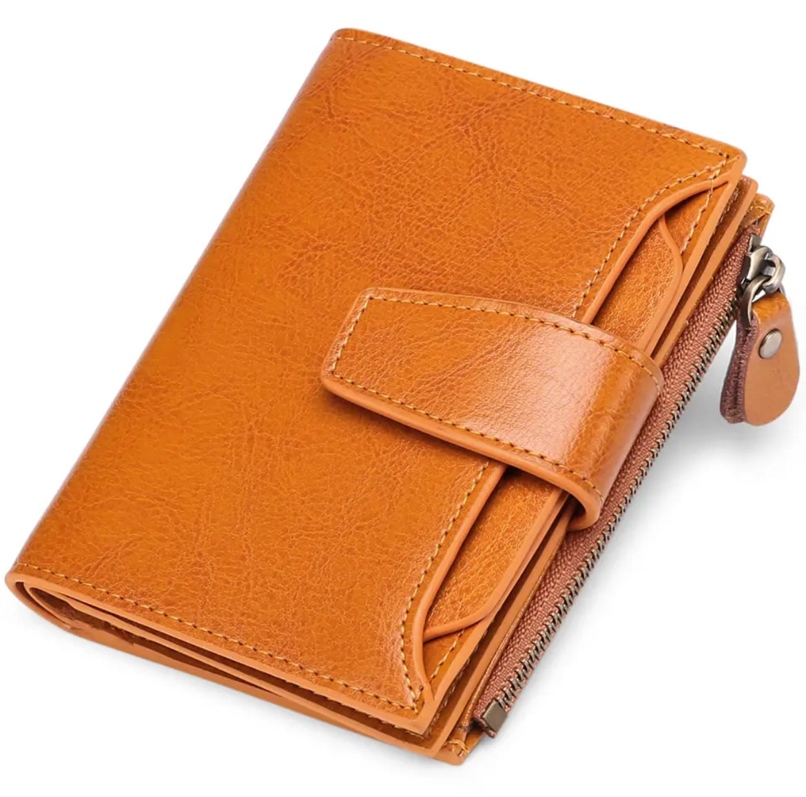 Portefeuille Homme Multifonctionnel Compact avec Compartiment à Monnaie et Emplacements pour Cartes 9