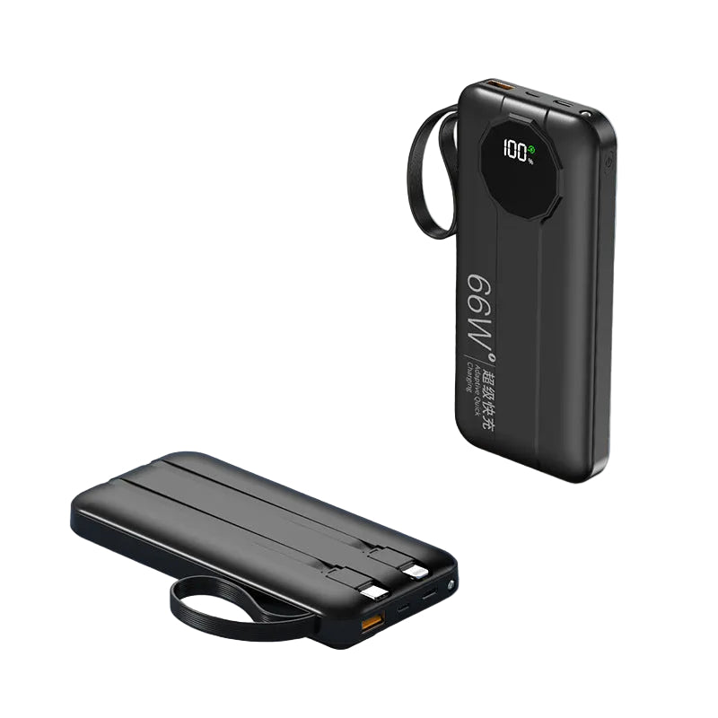 Batterie Externe Portable avec Affichage Numérique Unisexe - Foivo