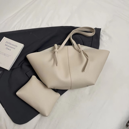 Sac à Main Élégant Femme avec Poignée et Pochette Amovible