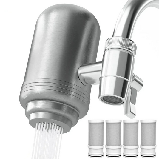 Filtre à Eau Haut de Gamme | Purificateur en Inox Durable - Foivo