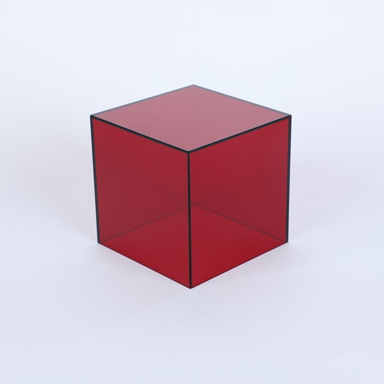 Boîte de rangement en acrylique transparent robuste