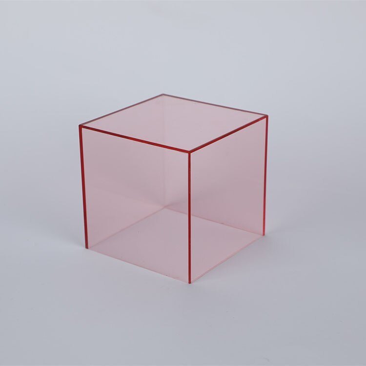 Boîte de rangement en acrylique transparent robuste