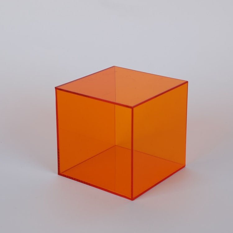 Boîte de rangement en acrylique transparent robuste