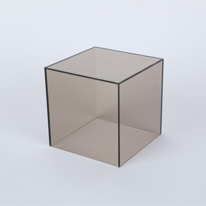 Boîte de rangement en acrylique transparent robuste