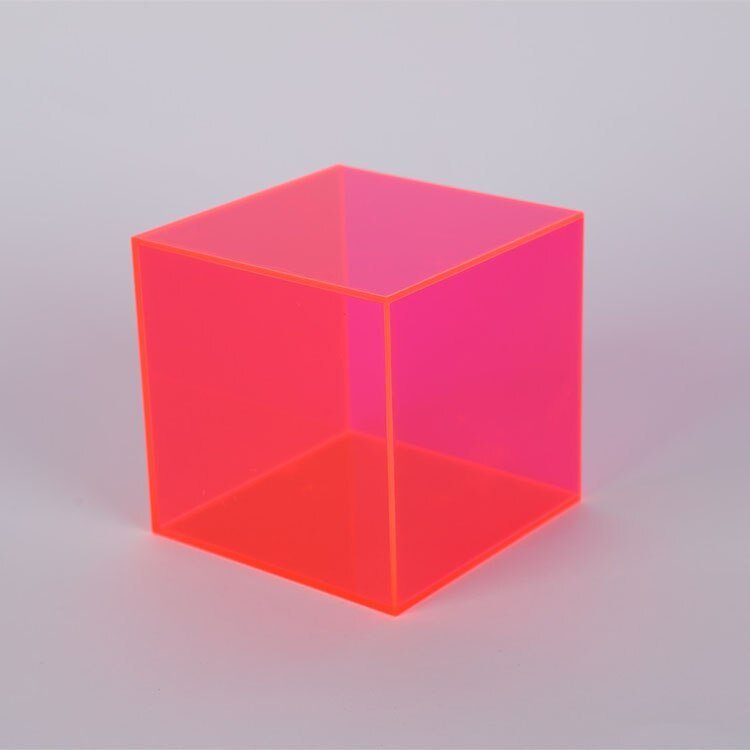 Boîte de rangement en acrylique transparent robuste