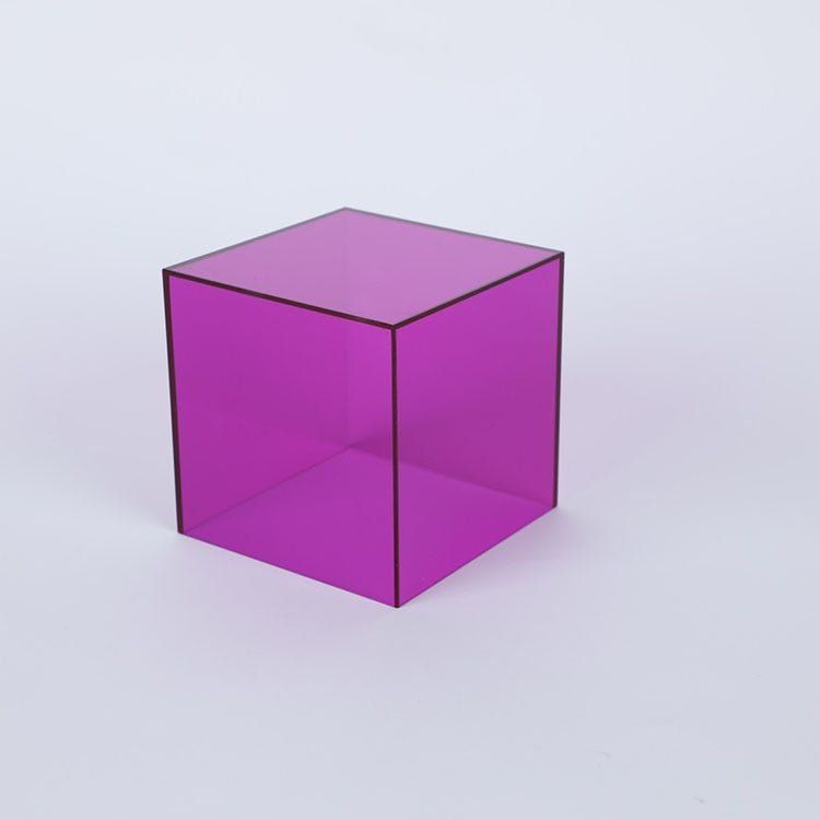 Boîte de rangement en acrylique transparent robuste