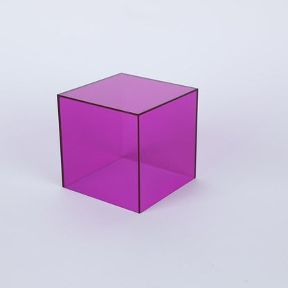 Boîte de rangement en acrylique transparent robuste