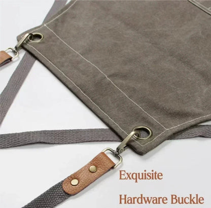 Tablier Unisexe Toile avec Poches Pratiques