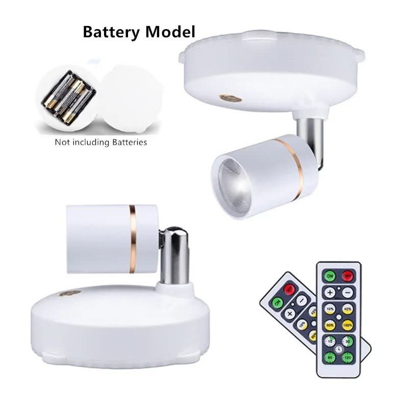 Projecteur LED Unisexe Sans Fil Télécommande Intégrée - Foivo