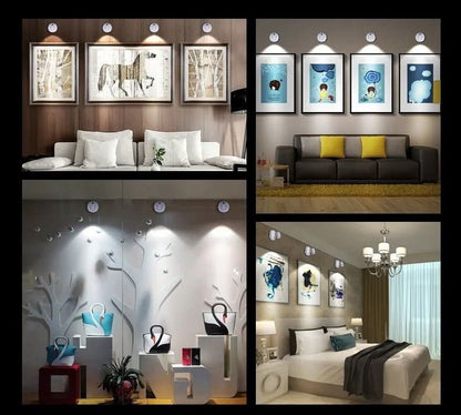 Projecteur LED sans fil avec télécommande 5