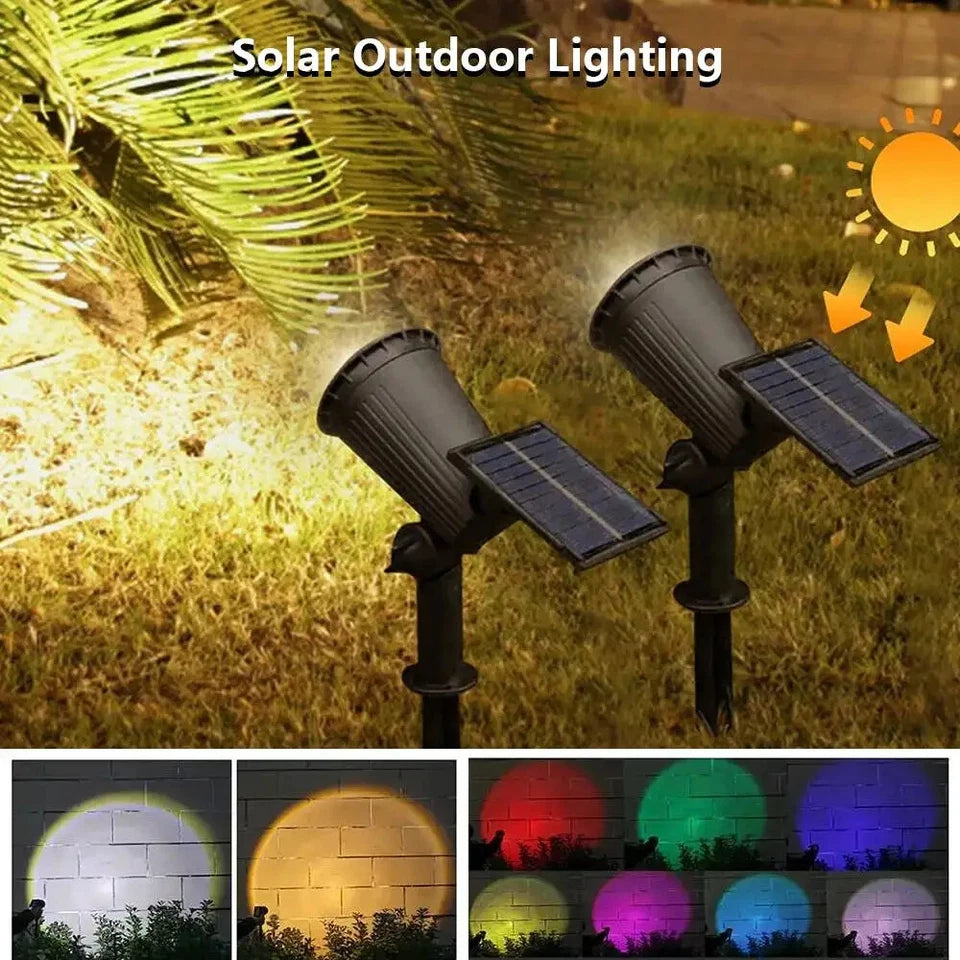 Projecteur Solaire Extérieur LED Écologique pour Jardin 1