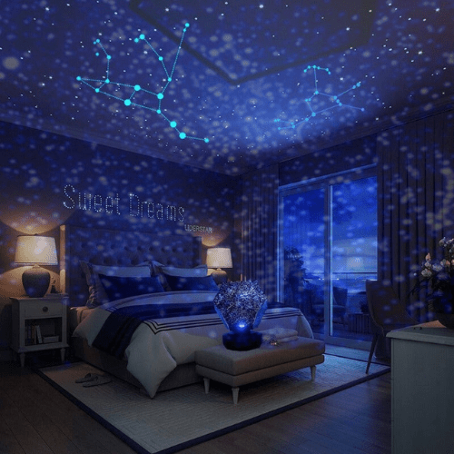 Projecteur Ambiance Unisexe Effet Galaxie Lumineux - Foivo