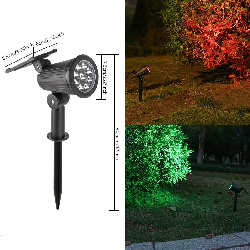 Projecteur de Jardin Solaire Multicolore 6
