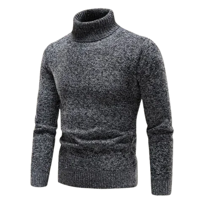 Pull Col Roulé Homme Classique 7