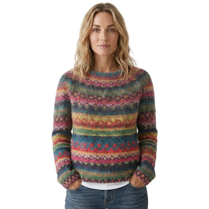Pull Femme Coupe Ample Style Décontracté Manches Longues - Foivo