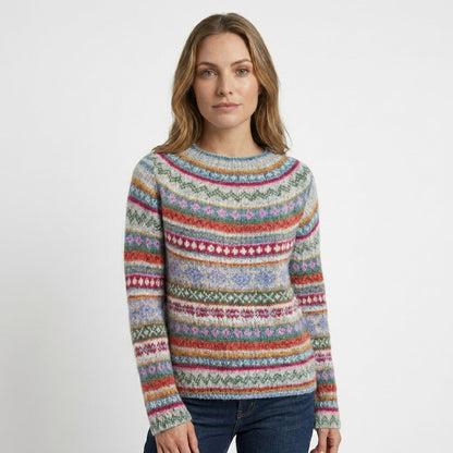 Pull Femme Motif Géométrique Moderne 2