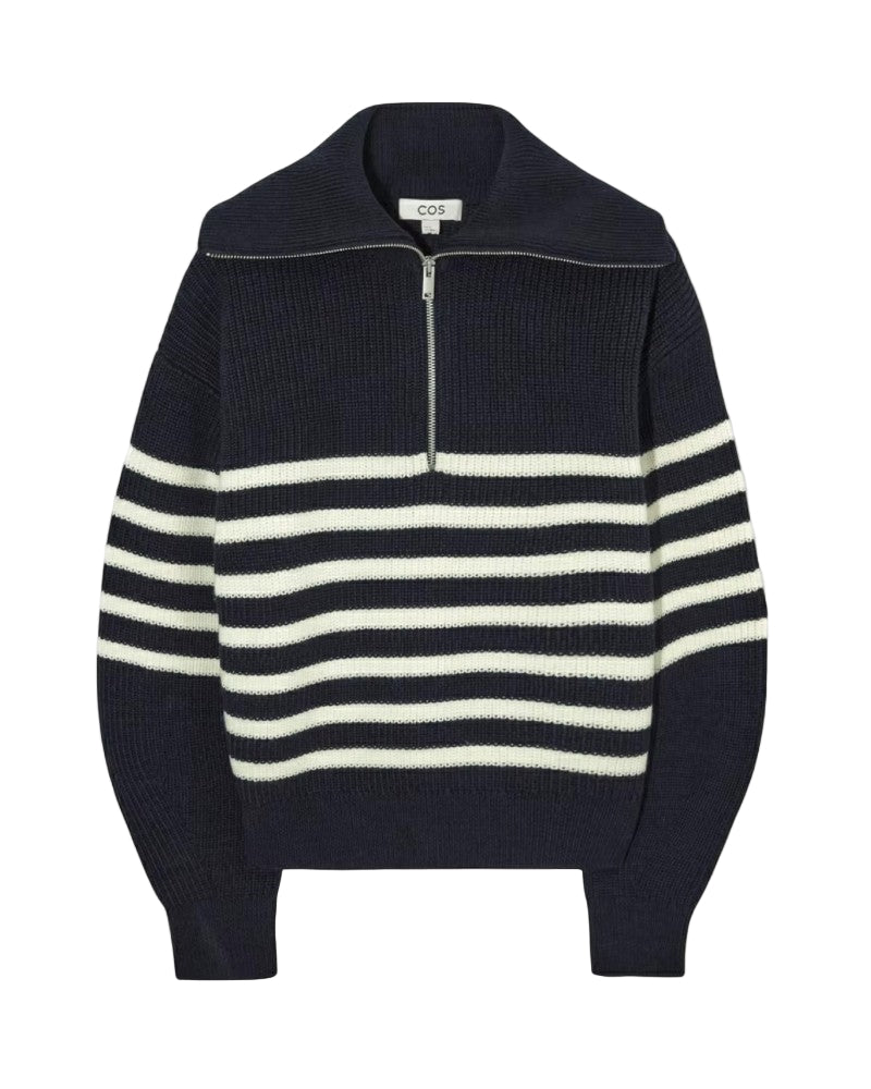 Pull Femme Tricot Col Zippé - Foivo