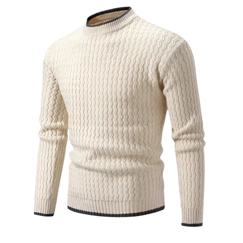 Pull Homme Col Rond Coupe Classique - Foivo