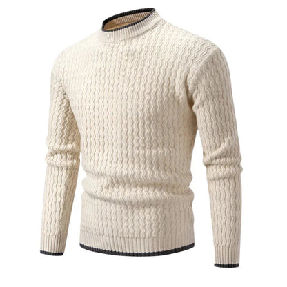 Pull Homme Col Rond Coupe Classique - Foivo