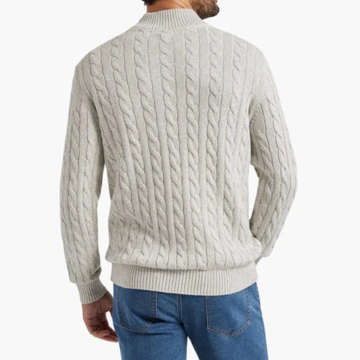 Pull Homme Demi-Zip Moderne Casual 6