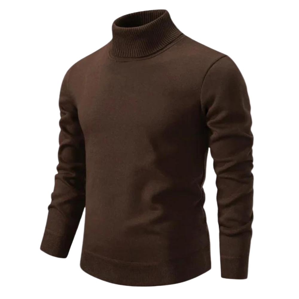 Pull Homme Hiver Tissu Doux Coupe Décontractée - Foivo