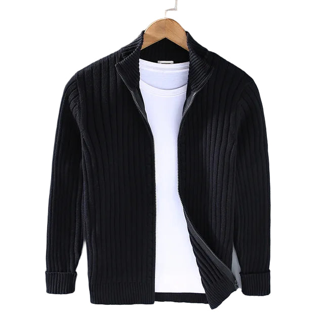 Pull Homme Tricot Laine Coupe Décontractée - Foivo