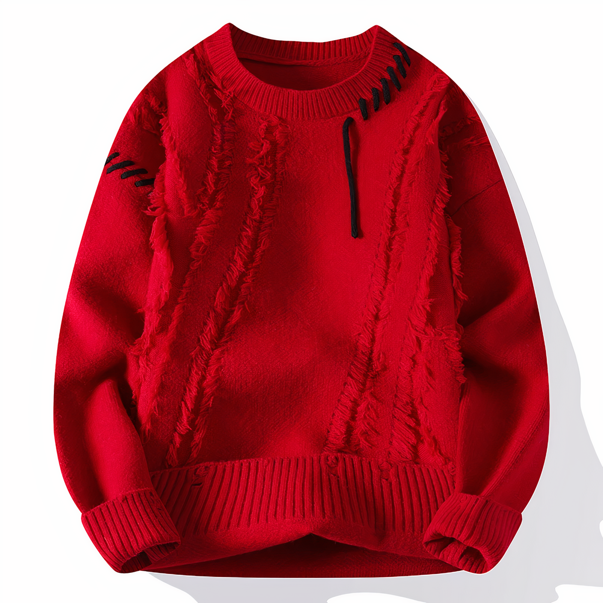Pull Homme Patchwork Automnal 7