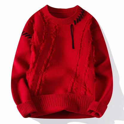 Pull Homme Patchwork Automnal 7