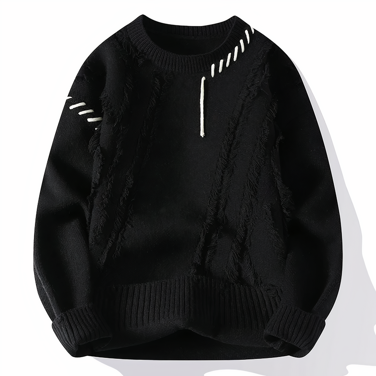 Pull Homme Patchwork Automnal 8