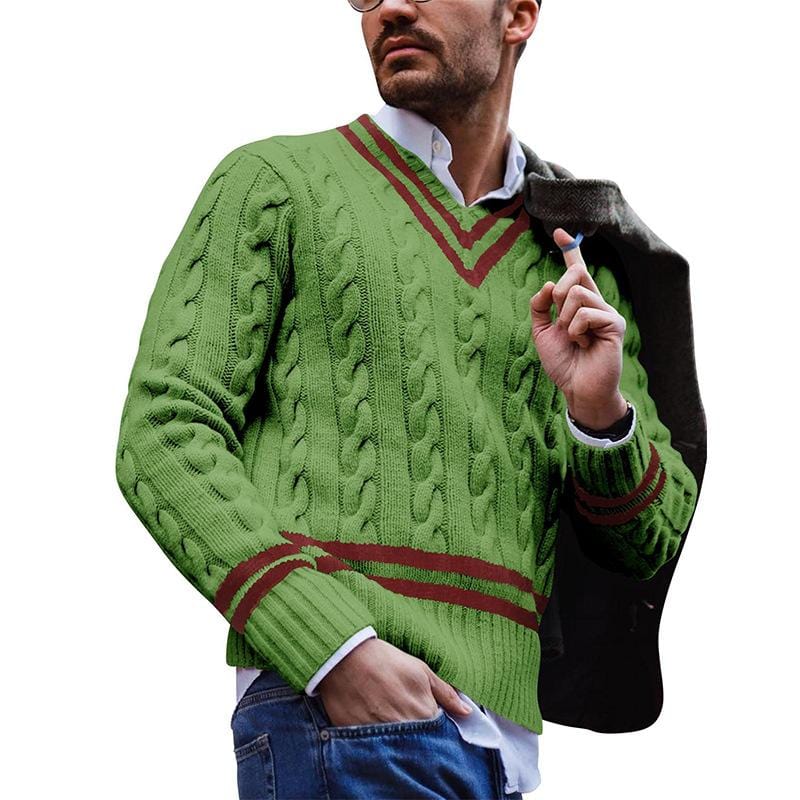 Pull Homme Tricoté Style Automnal 2