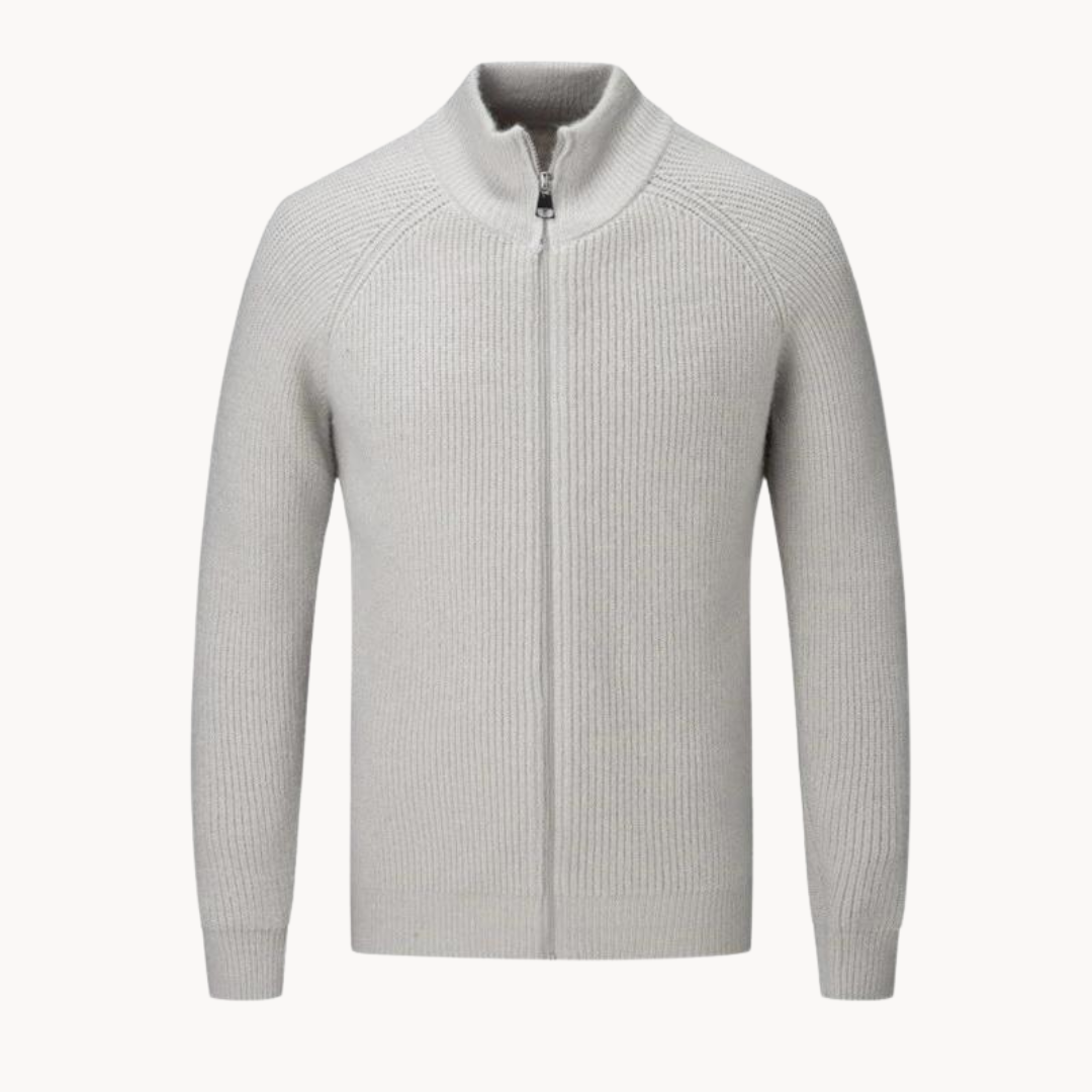Pull Zippé pour Hommes au Style Classique 3