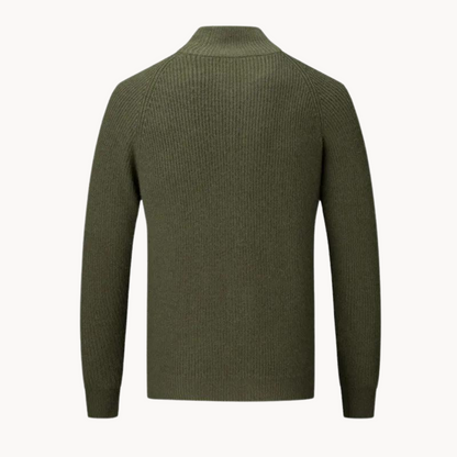 Pull Zippé pour Hommes au Style Classique 4