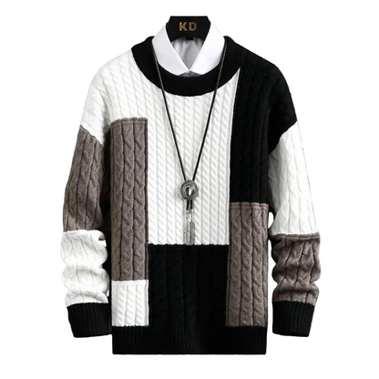 Pull Homme Coupe Ajustée Chic - Foivo