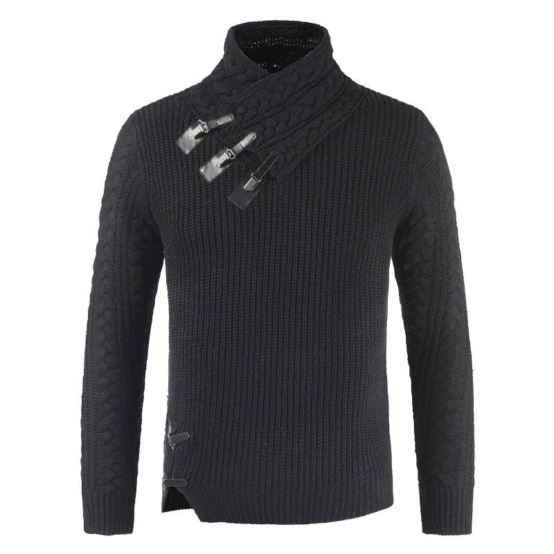 Pull Homme Laine Coupe Classique - Foivo