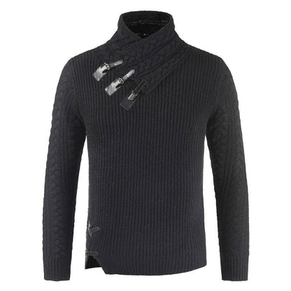 Pull Homme Laine Coupe Classique - Foivo