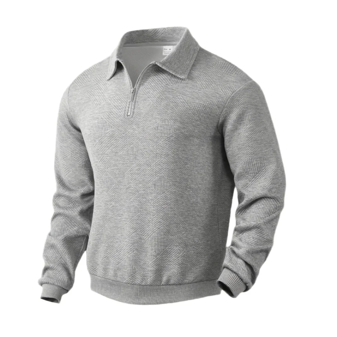 Pull pour hommes à quart de zip 10