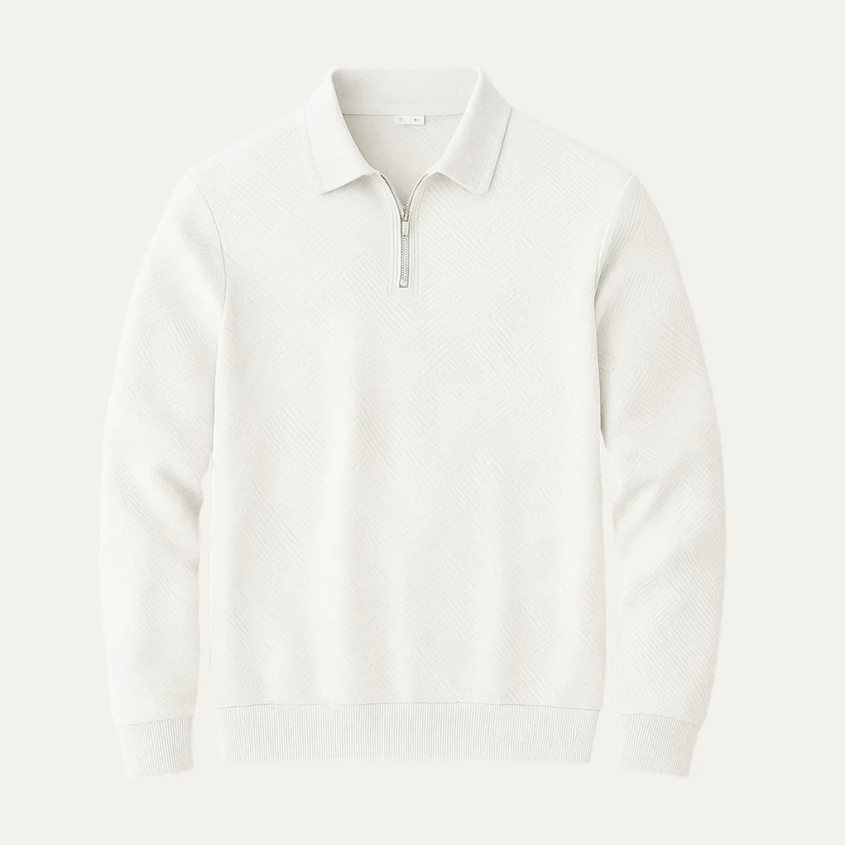 Pull pour hommes à quart de zip 4
