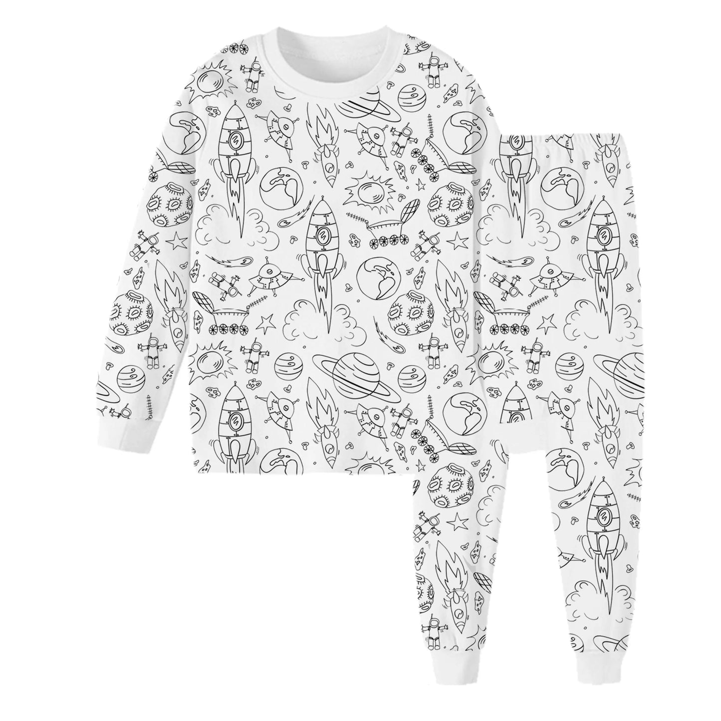 Pyjama Enfant Coton Confort Coupe Ample - Foivo
