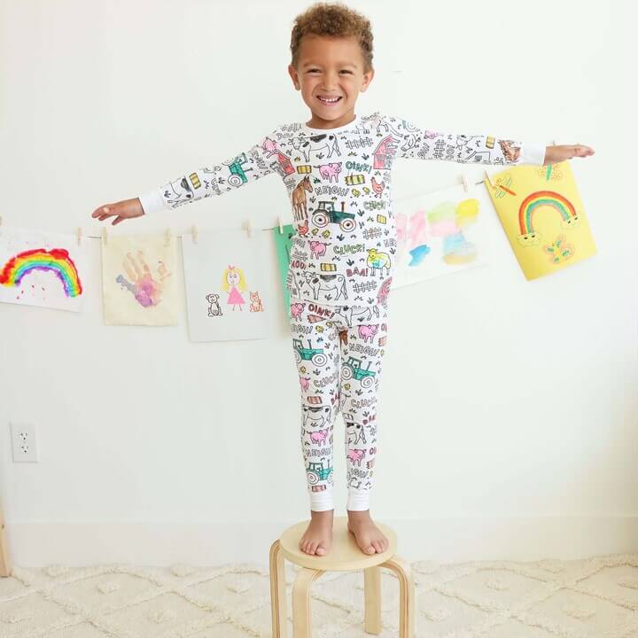 Pyjama Enfant Créatif Interactif 3