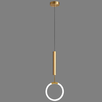 Lampe LED Élégante en Métal - Suspension Moderne pour Intérieur