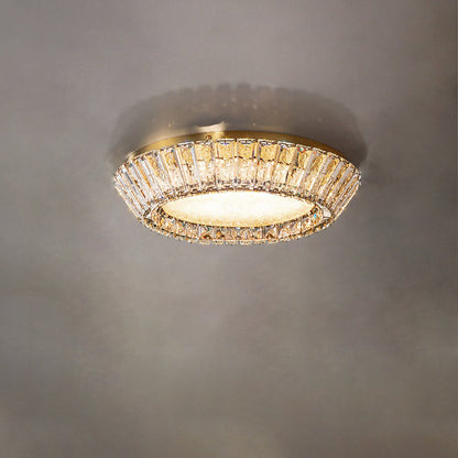 Luminaire en Verre Cristal Élégant