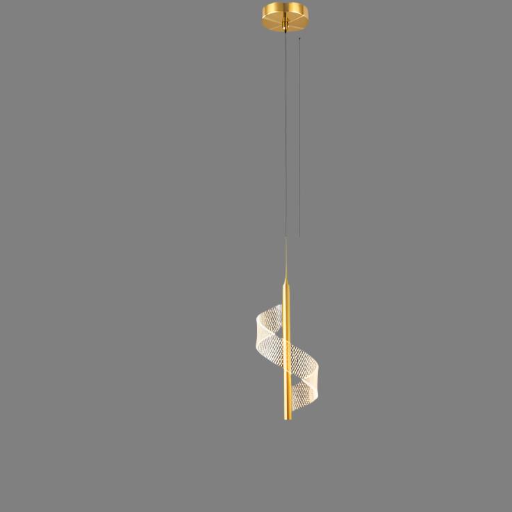 Luminaire Suspendu LED Métal Élégant Éco-Énergétique