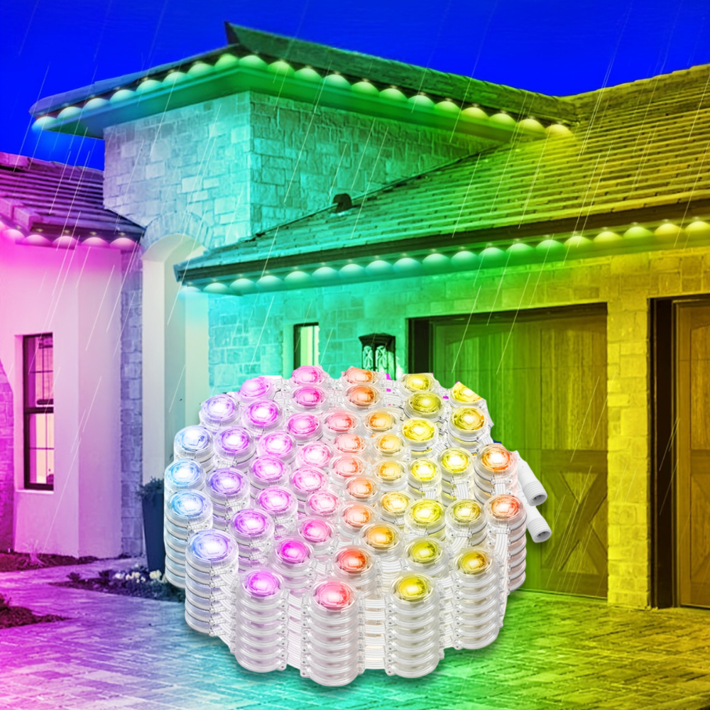 Lampe LED Étanche Extérieure RGB Réglable par Application - BlxckFR