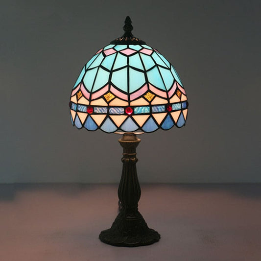 Lampe Tiffany En Verre Décoratif | Éclairage Doux et Raffiné - Foivo