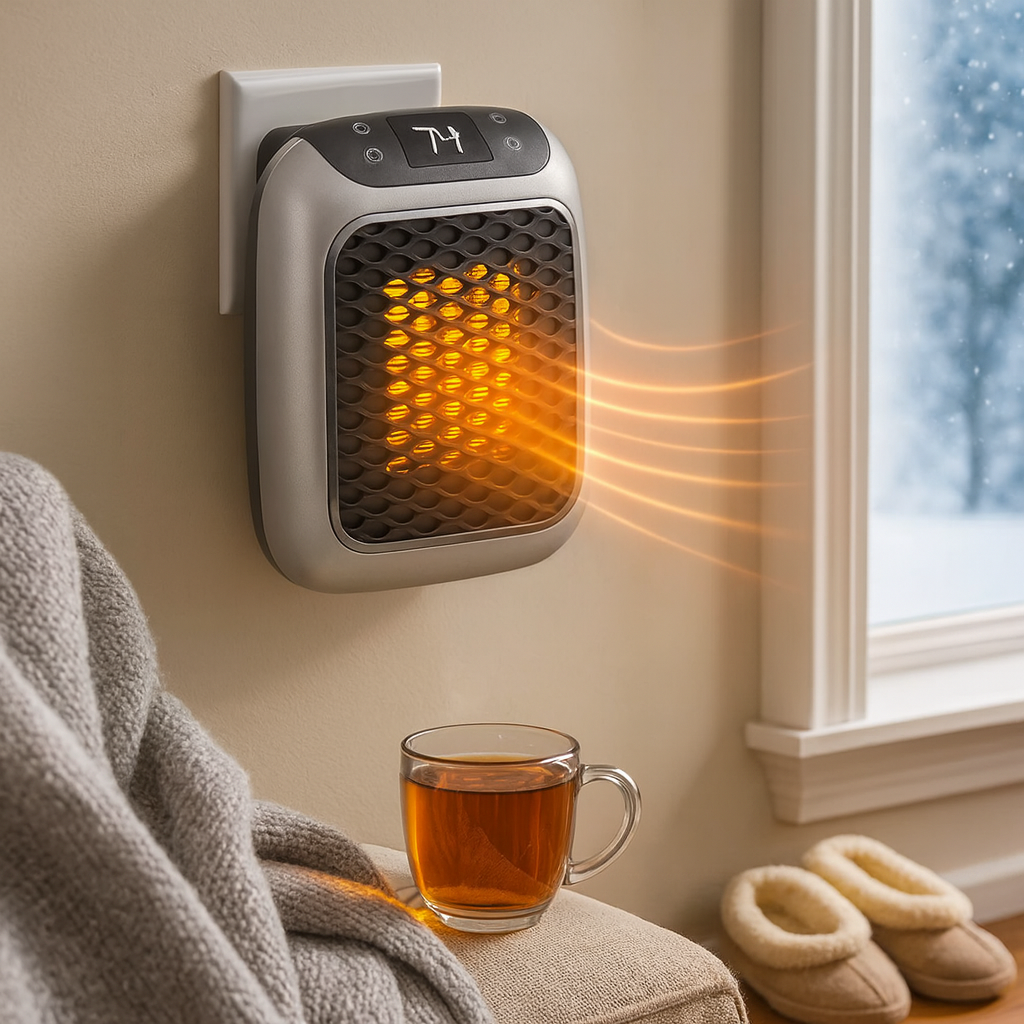 Chauffage Electrique Compact et Économe pour Intérieur - blxckfr