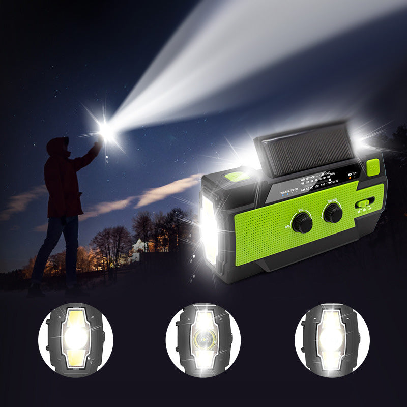 Radio Multifonctionnelle Solaire Portable 2