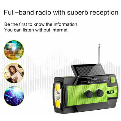 Radio Multifonctionnelle Solaire Portable 5