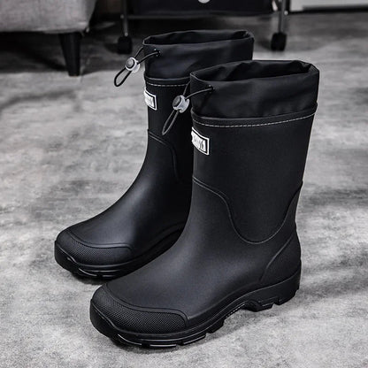 Bottes Imperméables Légères Femme Mi-Mollet
