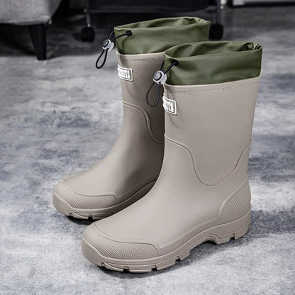 Bottes Imperméables Légères Femme Mi-Mollet