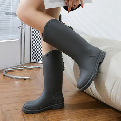 Bottes Imperméables Hivernales Doublées Fourrure